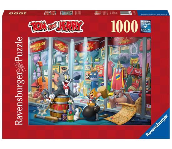 Ravensburger Puzzle 1000 pc Tom & Jerry Cult