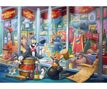 Ravensburger Puzzle 1000 pc Tom & Jerry Cult