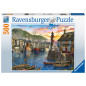 Ravensburger pusle 500 tk Päiksetõus sadamas