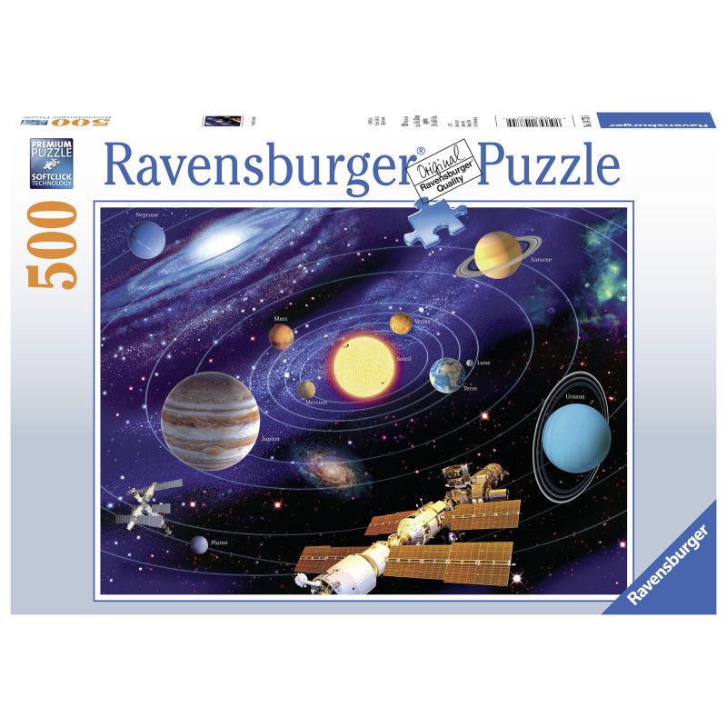 Ravensburger pusle 500 tk Päiksesüsteem