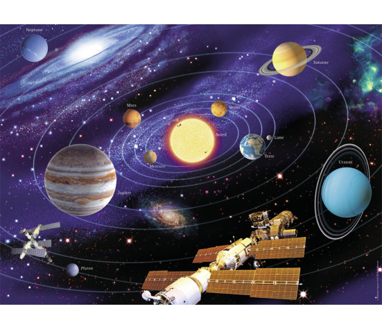 Ravensburger Puzzle 500 pc Solar System