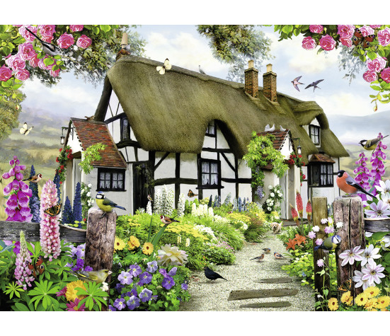 Ravensburger Puzzle 500 pc House in Nature