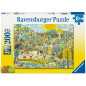 Ravensburger pusle 200 tk Jätkusuutlikus