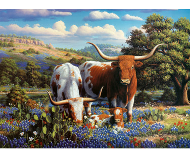 Ravensburger Puzzle 500 pc Loving Cattle