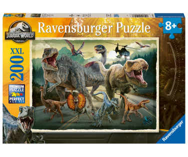 Ravensburger pusle 200 tk Jurassicu maailm