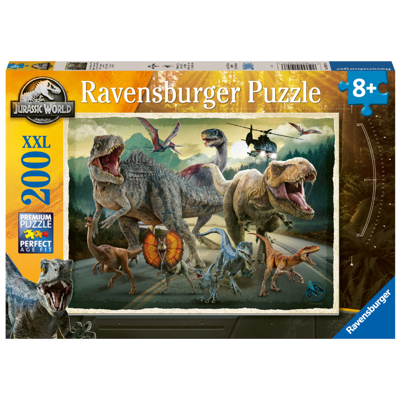 Ravensburger pusle 200 tk Jurassicu maailm