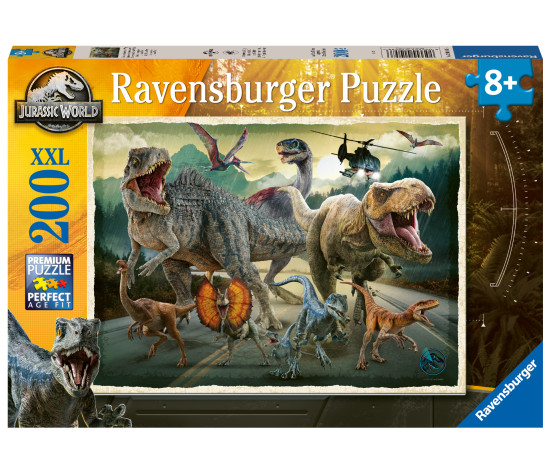 Ravensburger pusle 200 tk Jurassicu maailm