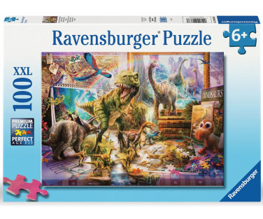 Ravensburger pusle 100 tk Dinosaurused