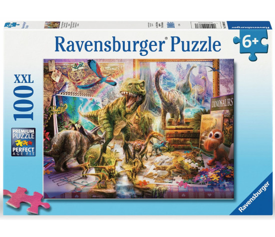 Ravensburger pusle 100 tk Dinosaurused