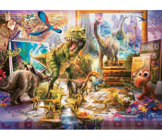 Ravensburger pusle 100 tk Dinosaurused