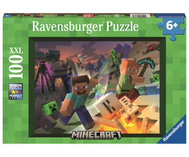 Ravensburger pusle 100 tk Minecrafti koletised