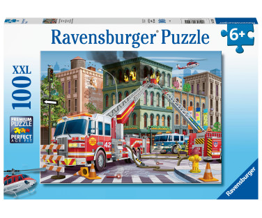 Ravensburger puzzle 100 pc Fire Trucks