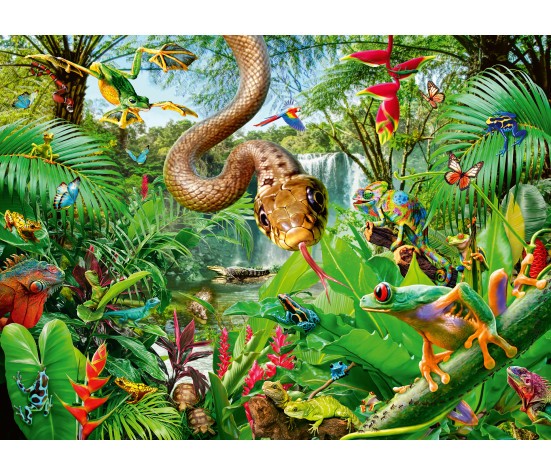 Ravensburger Puzzle 300 pc Reptile Home