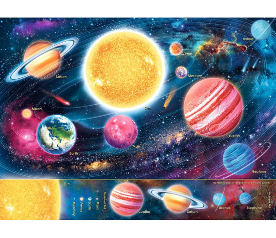 Ravensburger puzzle 300 pc Solar System