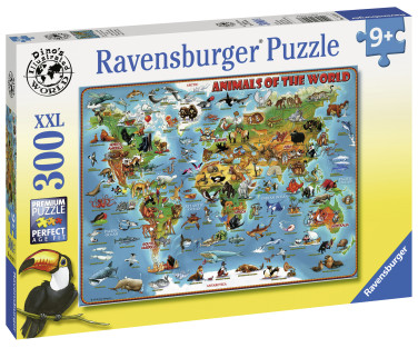 Ravensburger Puzzle 300 pc Animals of the World