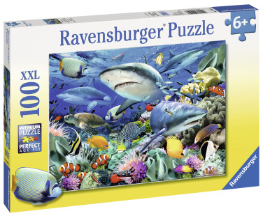 Ravensburger Puzzle 100 pc Reef of the Sharks