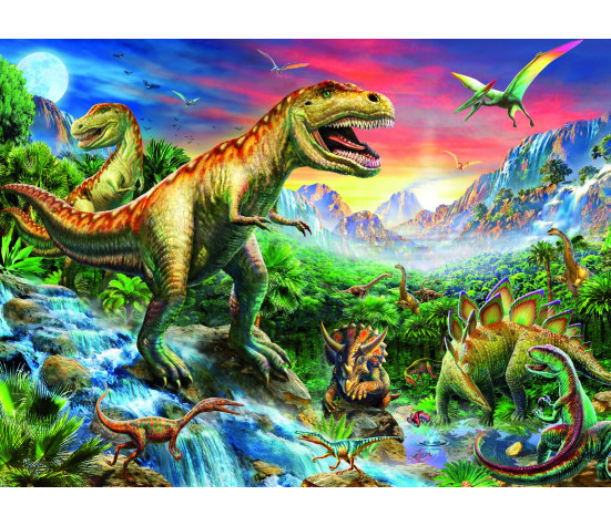 Ravensburger pusle 100 tk Fantastilised dinosaurused