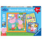 Ravensburger pusle 3x49 tk Peppa Pig