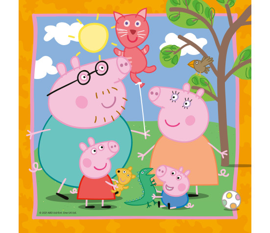 Ravensburger Puzzle 3x49 pc Peppa Pig