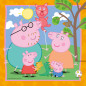 Ravensburger pusle 3x49 tk Peppa Pig