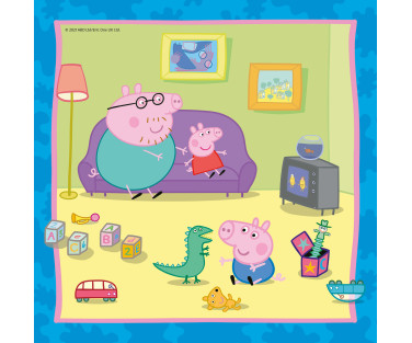 Ravensburger pusle 3x49 tk Peppa Pig