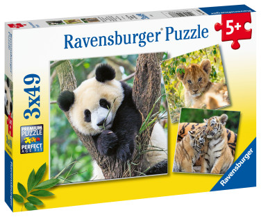 Ravensburger Puzzle 3x49 pc Wild Nature