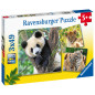 Ravensburger pusle 3x49 tk Metsik loodus