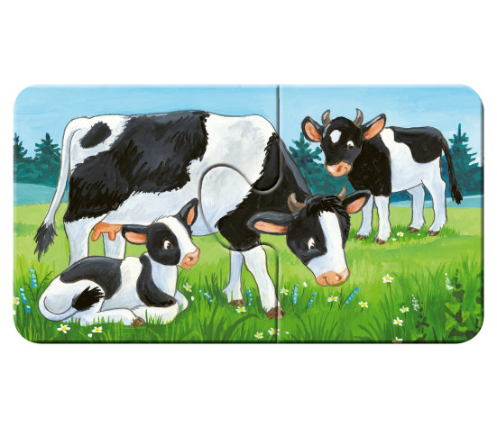 Ravensburger My First Puzzle 9x2 pc Farm Animals