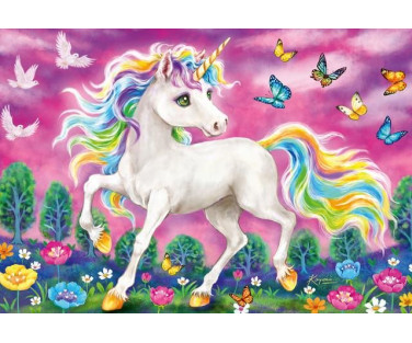 Ravensburger puzzle 2x24 pc Unicorn and Pegasus