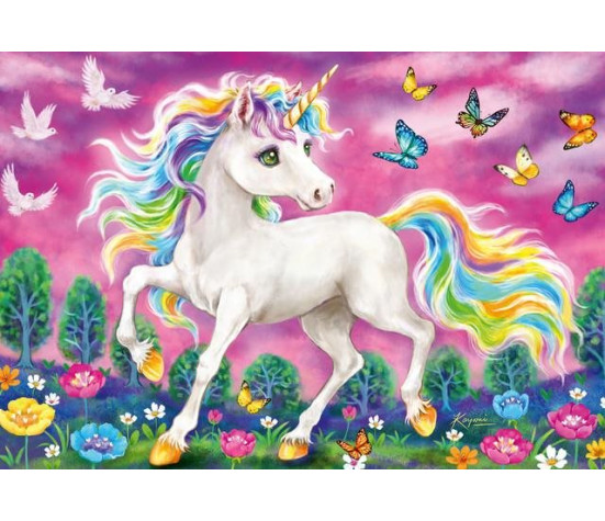 Ravensburger puzzle 2x24 pc Unicorn and Pegasus