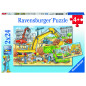 Ravensburger pusle 2x24 tk Ehitus