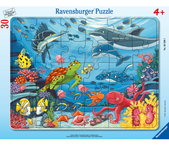 Ravensburger suur plaatpusle 30 tk Vee all