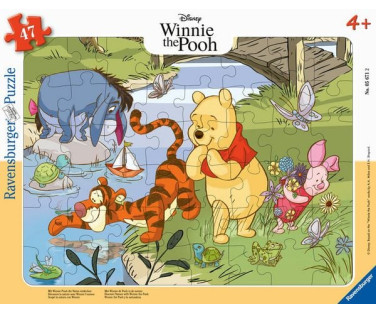 Ravensburger Frame Puzzle 47 pc With Winnie the Pooh in Nature