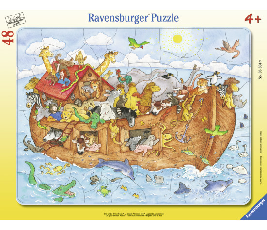 Ravensburger Frame Puzzle 48 pc Noah's Arc