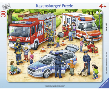 Ravensburger Frame Puzzle 30 pc Special Jobs