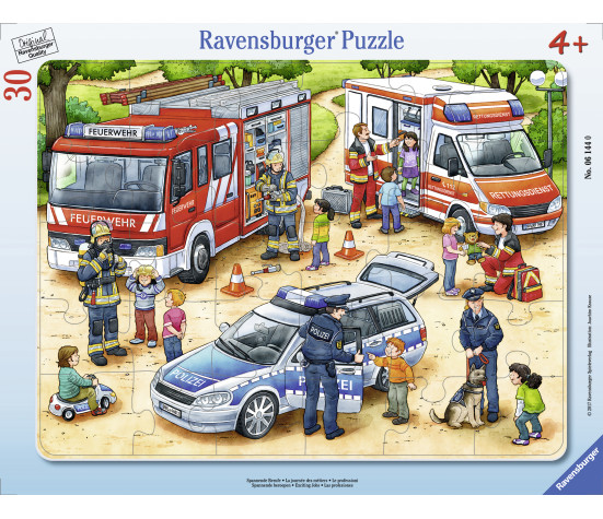 Ravensburger Frame Puzzle 30 pc Special Jobs