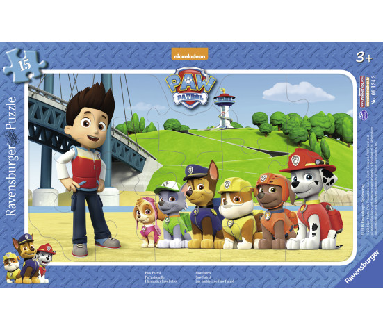 Ravensburger Frame Puzzle 15 pc Paw Patrol