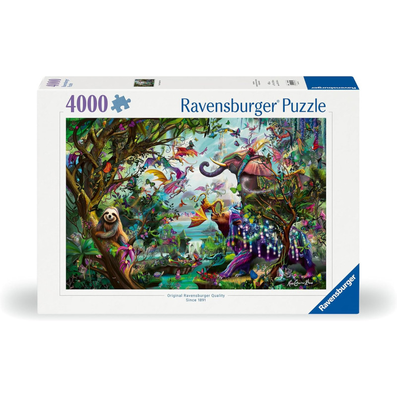 Ravensburger Puzzle 4000 pc Tropical Dragons