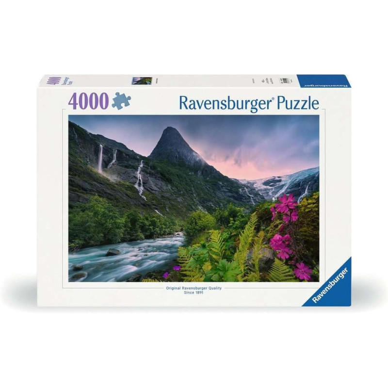 Ravensburger pusle 4000 tk Lummav vaade mäele