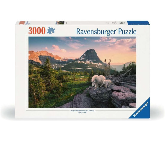 Ravensburger Puzzle 3000 pc With an Alpine Ibex Kid