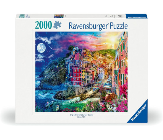 Ravensburger pusle 2000 tk Värviline Cinque Terre