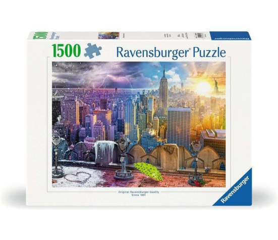 Ravensburger pusle 1500 tk Aastaajad New Yorkis