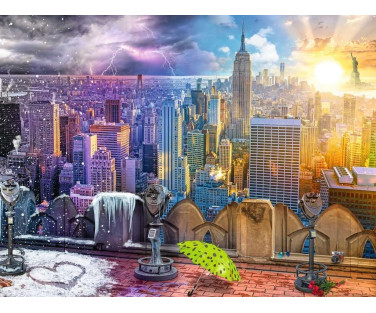 Ravensburger Puzzle 1500 pc Seasons in New York