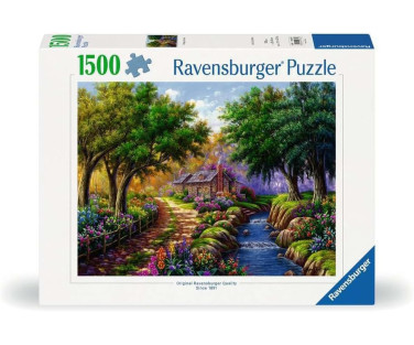 Ravensburger pusle 1500 tk Majake järve ääres