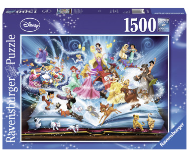 Ravensburger pusle 1500 tk Disney juturaamat