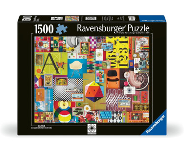 Ravensburger pusle 1500 tk Eamese variatsioonid