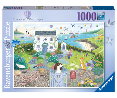 Ravensburger pusle 1000 tk Mereäärne kodu