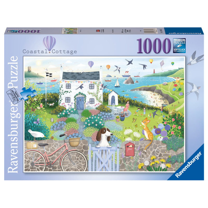 Ravensburger pusle 1000 tk Mereäärne kodu