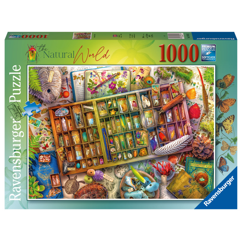 Ravensburger pusle 1000 tk Loodusuurija laud