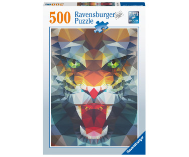 Ravensburger pusle 500 tk Graafiline lõvi